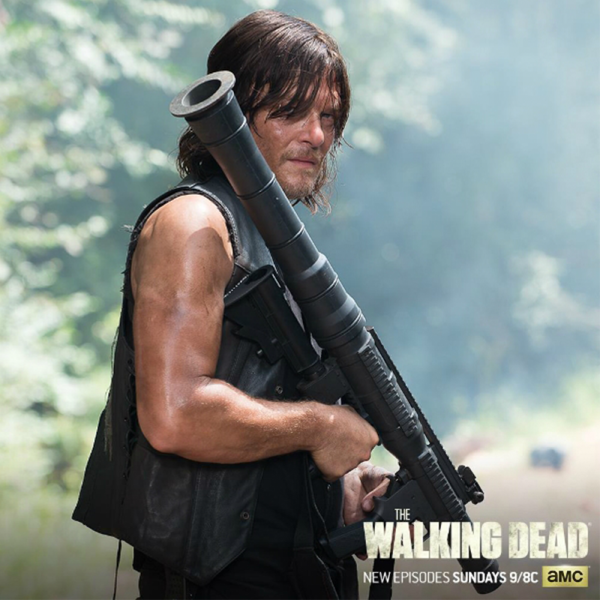 The Walking Dead Daryl Rocket Launcher Bobblehead For Cheap - Image 2