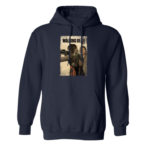 The Walking Dead Season 11B Key Art Fleece Hooded Sweatshirt Discount - Image 5