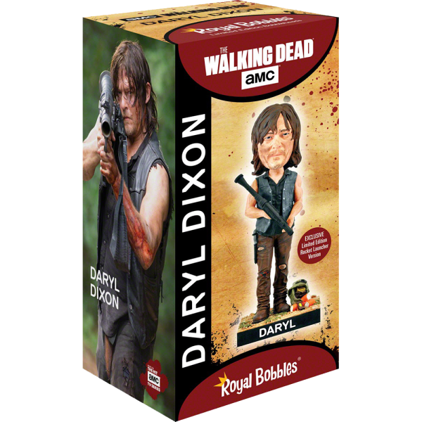 The Walking Dead Daryl Rocket Launcher Bobblehead For Cheap - Image 3