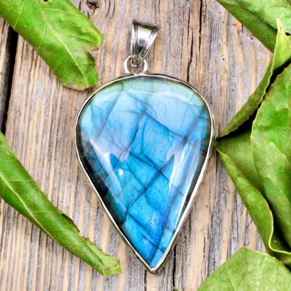 Labradorite Pendant - Sterling Silver For Discount - Image 4