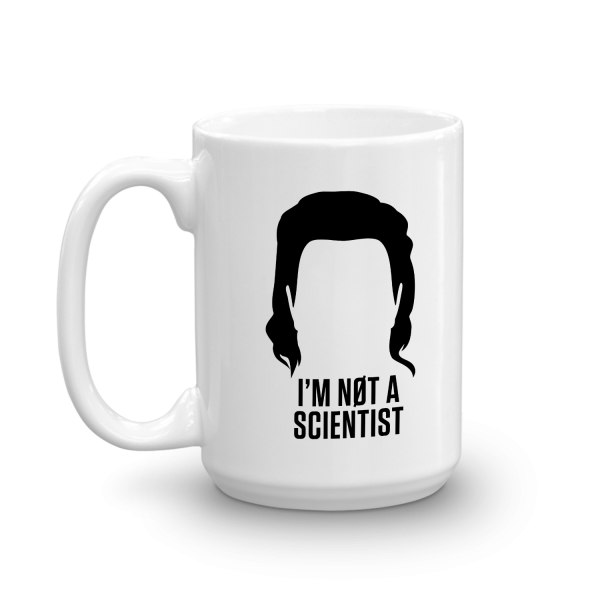 The Walking Dead I m Not A Scientist White Mug Online - Image 4