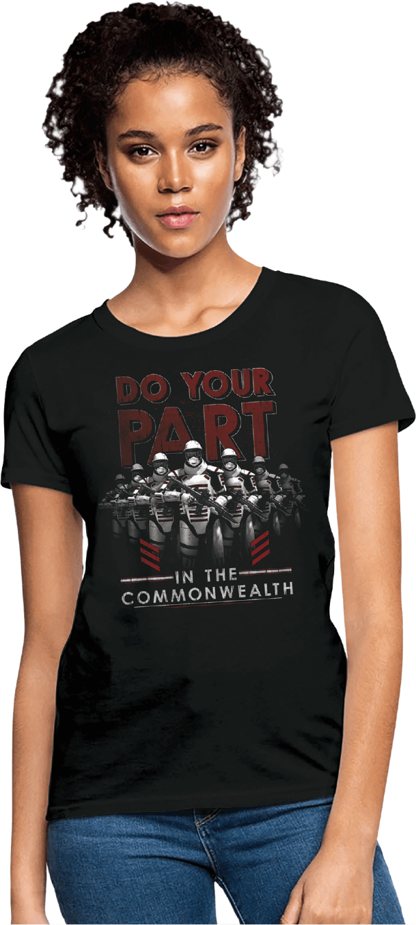 The Walking Dead Commonwealth T-Shirt Discount - Image 4