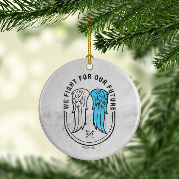 The Walking Dead Wings Double-Sided Ornament Hot on Sale - Image 2