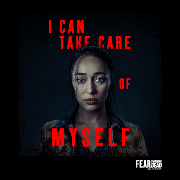 Fear The Walking Dead Season 6 Alicia Quote Women s Short Sleeve T-Shirt Online now - Image 2