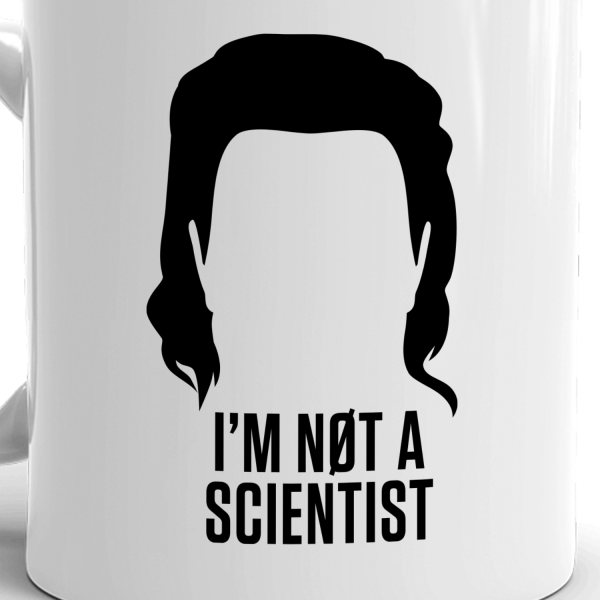 The Walking Dead I m Not A Scientist White Mug Online - Image 2