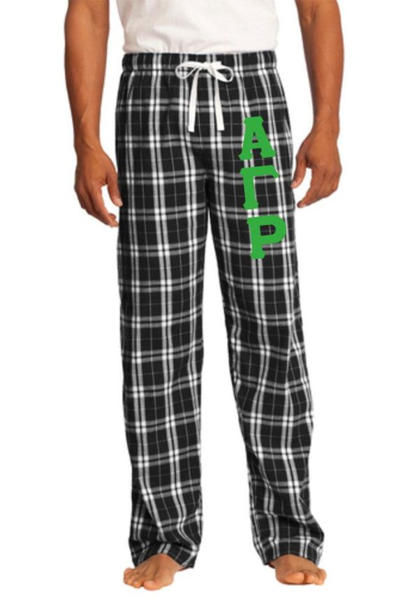Alpha Gamma Rho Flannel Plaid Pant - PJ s Sale